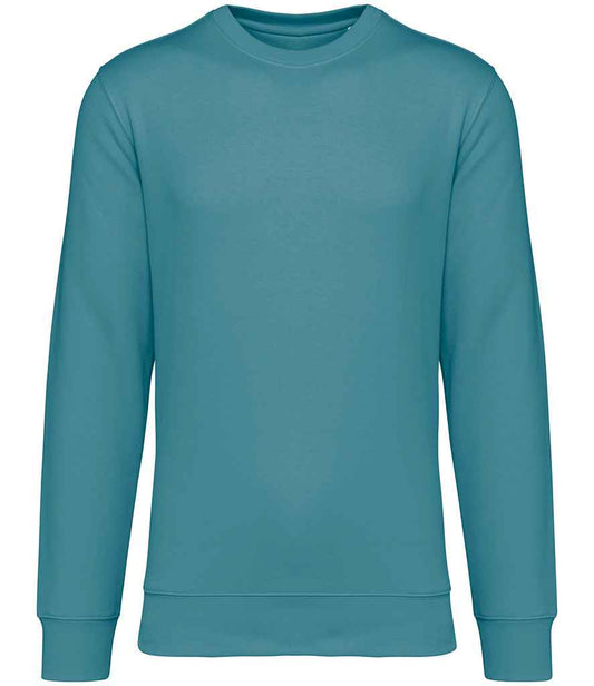 native spirit native spirit unisex crew neck sweatshirt - adriatic blue (ns400)