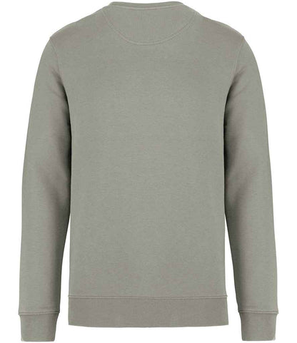 native spirit native spirit unisex crew neck sweatshirt - almond green (ns400)