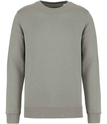 native spirit native spirit unisex crew neck sweatshirt - almond green (ns400)