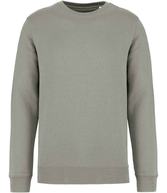 native spirit native spirit unisex crew neck sweatshirt - almond green (ns400)