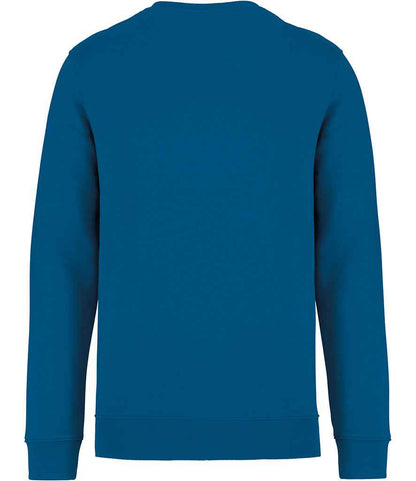 native spirit native spirit unisex crew neck sweatshirt - blue sapphire (ns400)