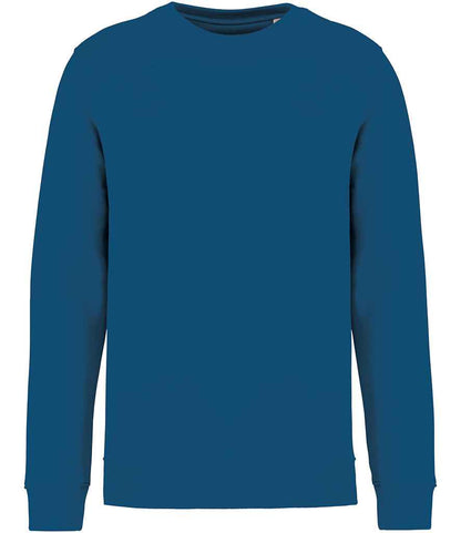 native spirit native spirit unisex crew neck sweatshirt - blue sapphire (ns400)