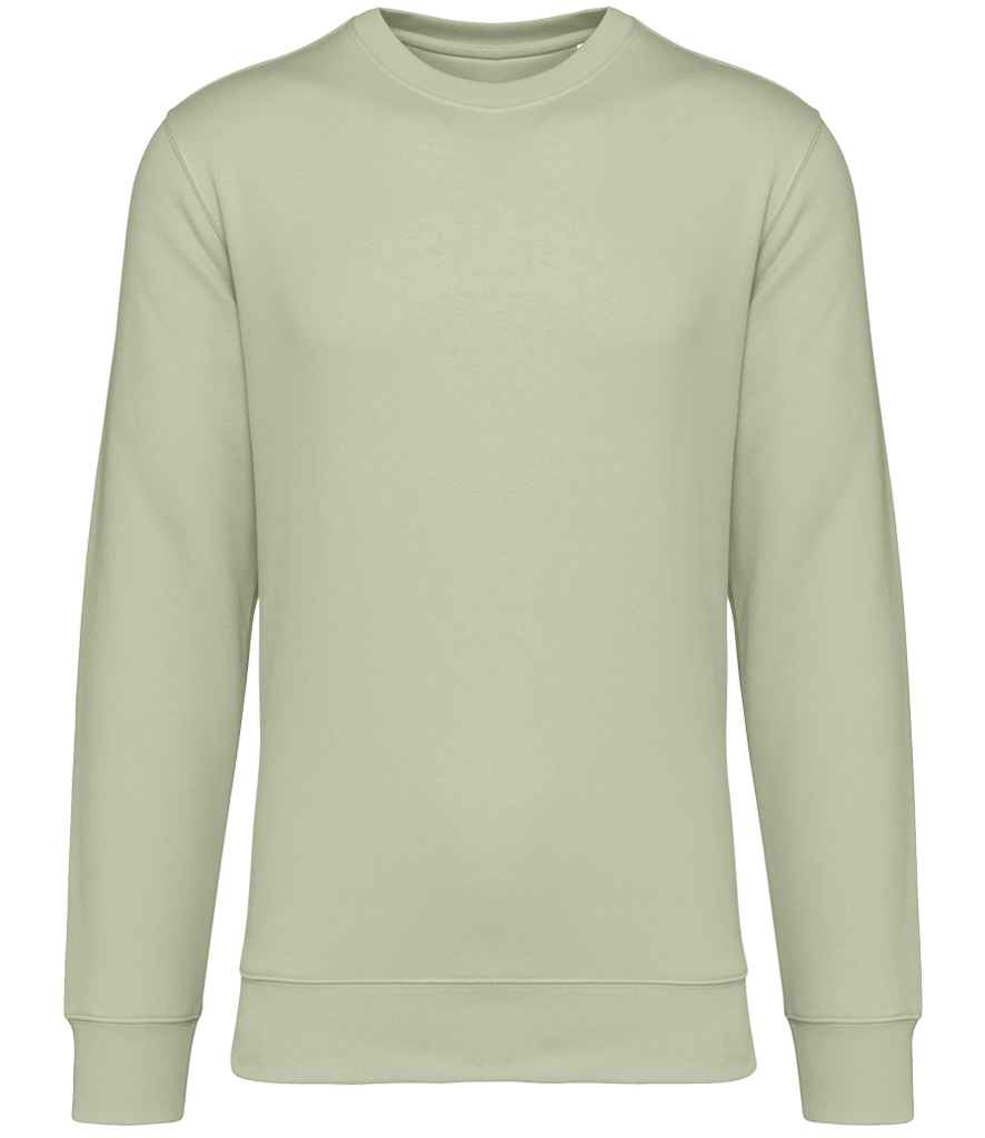 native spirit native spirit unisex crew neck sweatshirt - celadon green (ns400)