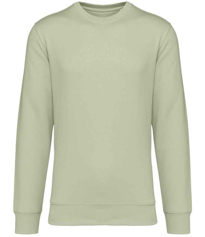native spirit native spirit unisex crew neck sweatshirt - celadon green (ns400)