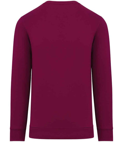native spirit native spirit unisex crew neck sweatshirt - cherry purple (ns400)