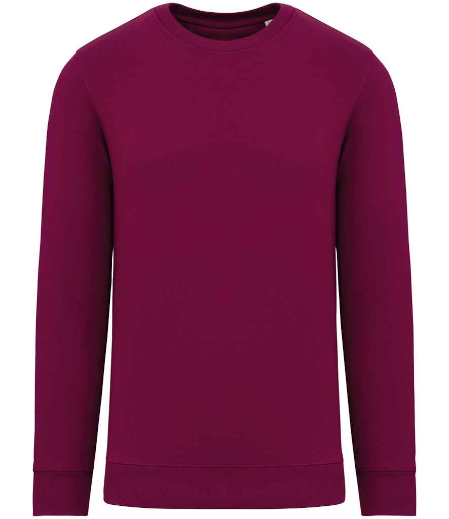 native spirit native spirit unisex crew neck sweatshirt - cherry purple (ns400)