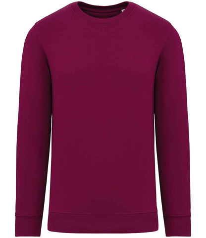 native spirit native spirit unisex crew neck sweatshirt - cherry purple (ns400)