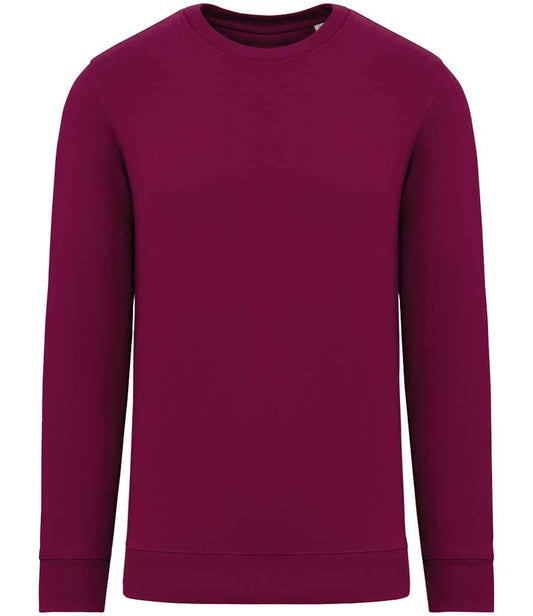 native spirit native spirit unisex crew neck sweatshirt - cherry purple (ns400)