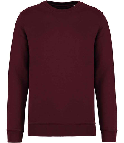 native spirit native spirit unisex crew neck sweatshirt - dark cherry (ns400)