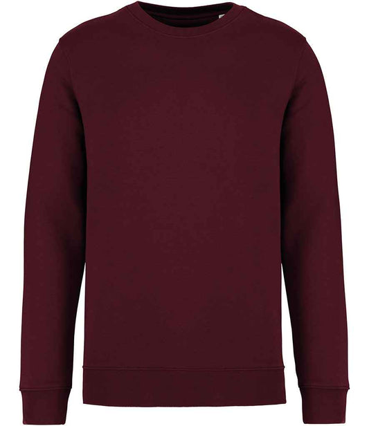 native spirit native spirit unisex crew neck sweatshirt - dark cherry (ns400)