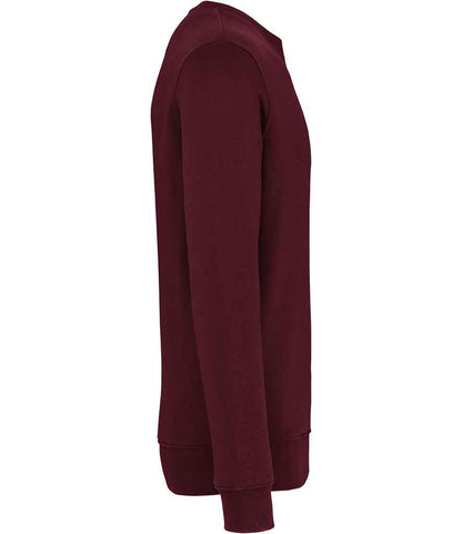 native spirit native spirit unisex crew neck sweatshirt - dark cherry (ns400)