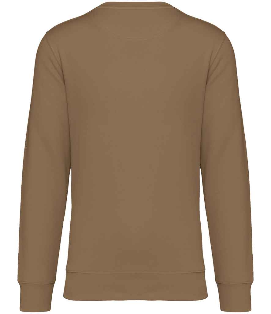 native spirit native spirit unisex crew neck sweatshirt - dark camel (ns400)