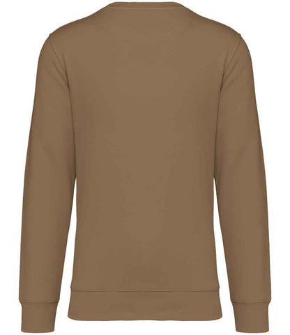 native spirit native spirit unisex crew neck sweatshirt - dark camel (ns400)