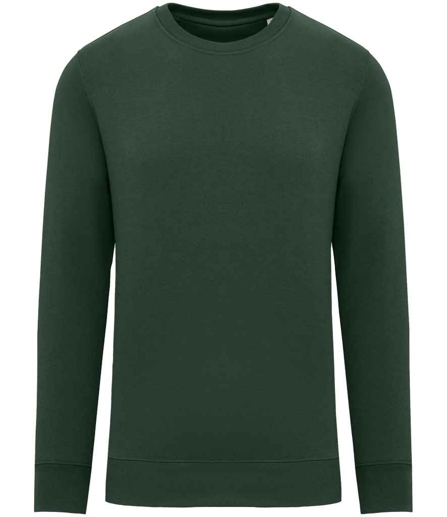 native spirit native spirit unisex crew neck sweatshirt - forest green (ns400)