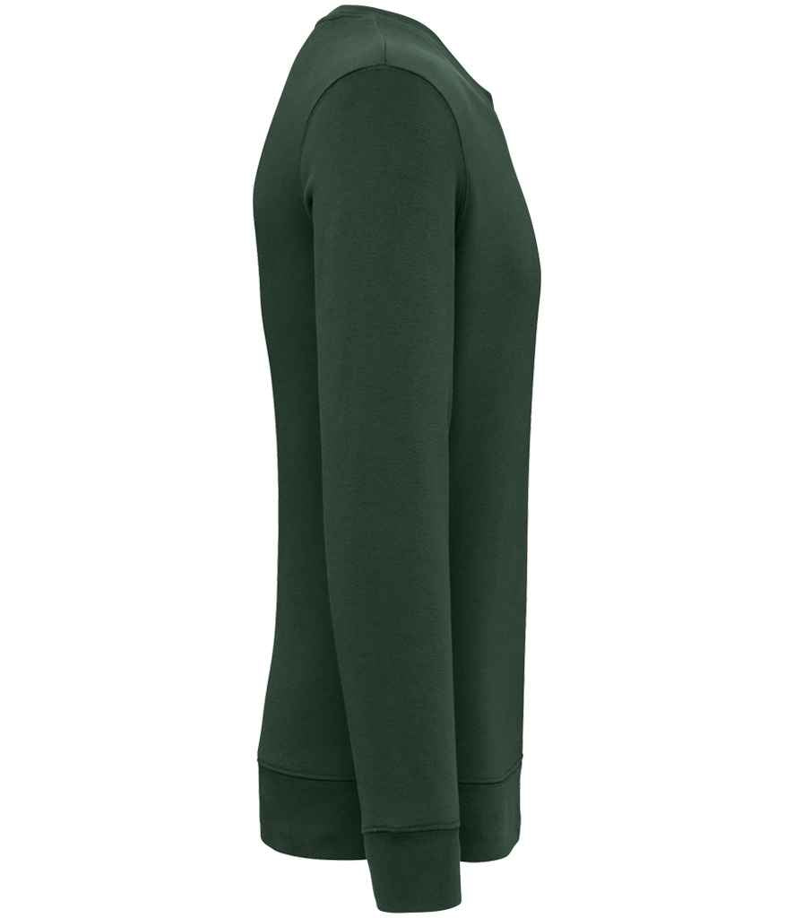 native spirit native spirit unisex crew neck sweatshirt - forest green (ns400)
