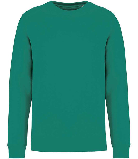native spirit native spirit unisex crew neck sweatshirt - gemstone green (ns400)