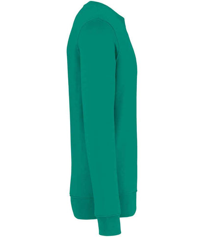 native spirit native spirit unisex crew neck sweatshirt - gemstone green (ns400)
