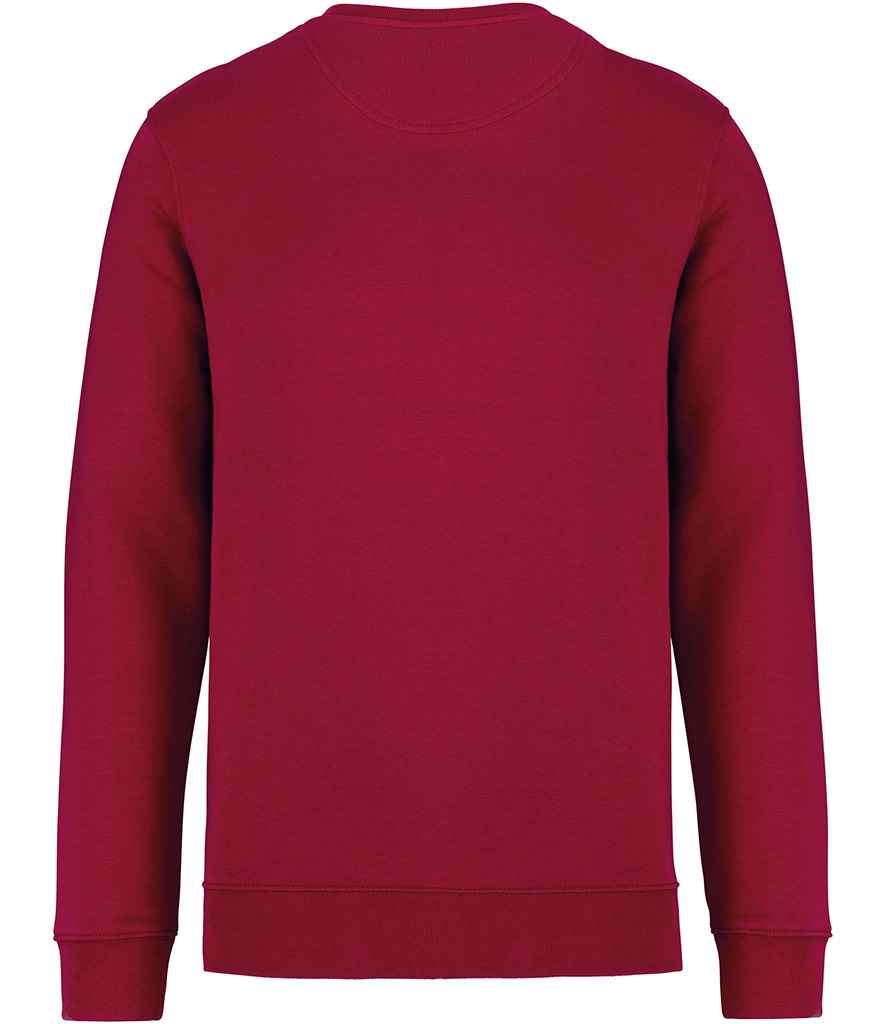native spirit native spirit unisex crew neck sweatshirt - hibiscus red (ns400)