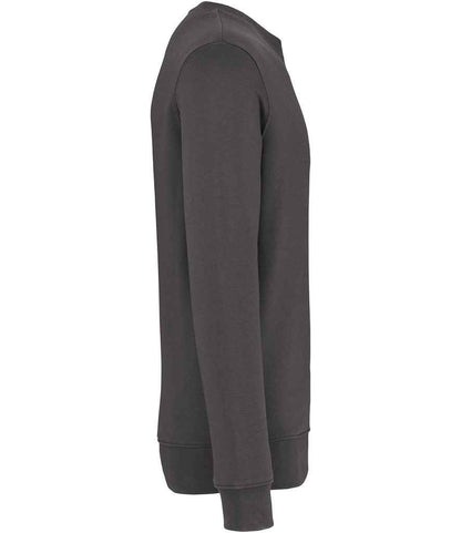 native spirit native spirit unisex crew neck sweatshirt - iron grey (ns400)