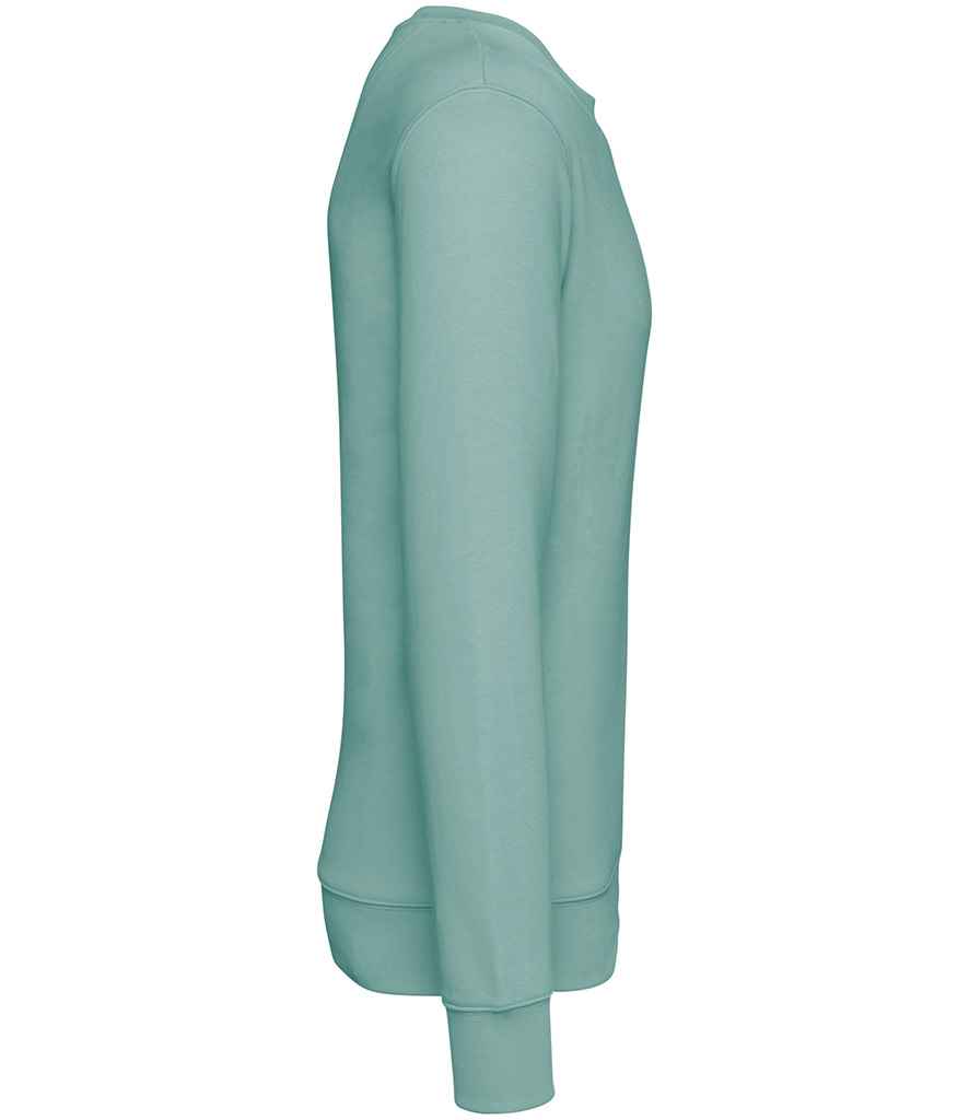 native spirit native spirit unisex crew neck sweatshirt - jade green (ns400)