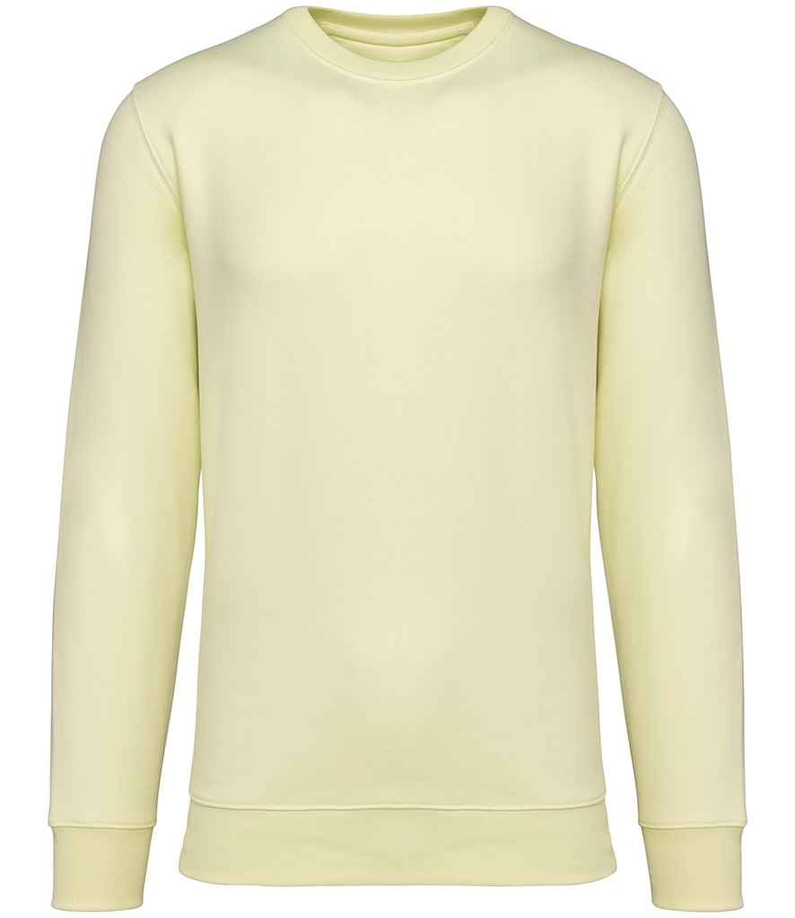 native spirit native spirit unisex crew neck sweatshirt - lemon citrus (ns400)