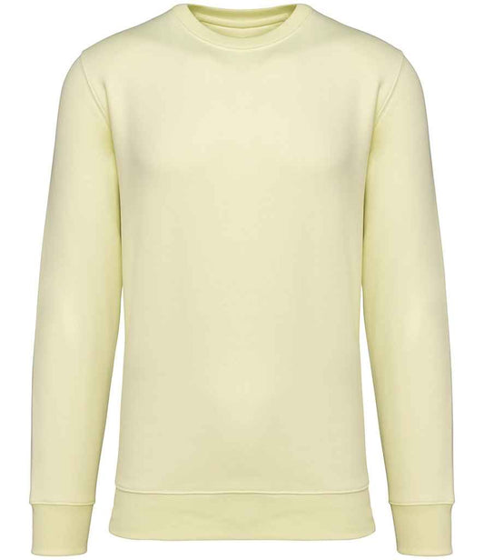 native spirit native spirit unisex crew neck sweatshirt - lemon citrus (ns400)