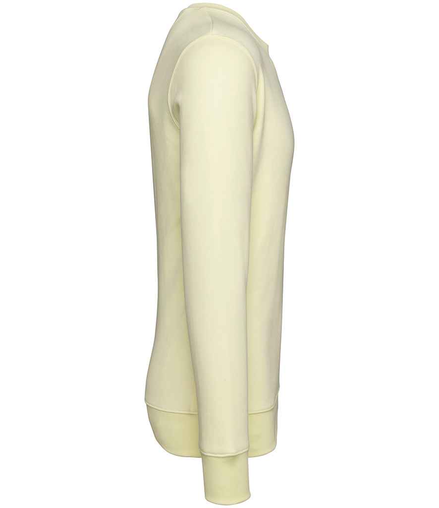 native spirit native spirit unisex crew neck sweatshirt - lemon citrus (ns400)