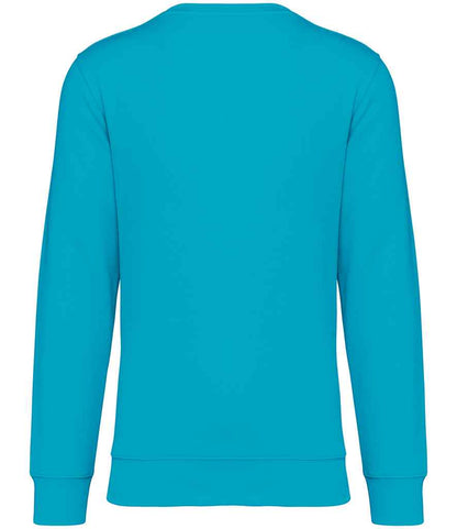 native spirit native spirit unisex crew neck sweatshirt - light turquoise (ns400)