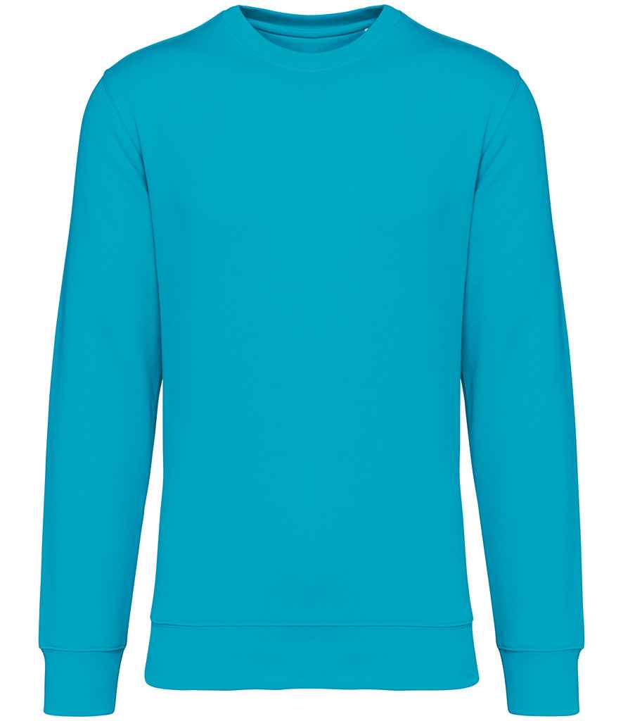 native spirit native spirit unisex crew neck sweatshirt - light turquoise (ns400)