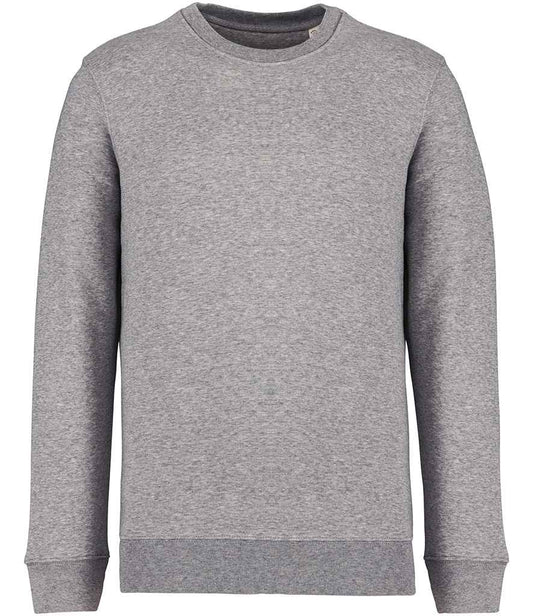 native spirit native spirit unisex crew neck sweatshirt - moon grey heather (ns400)