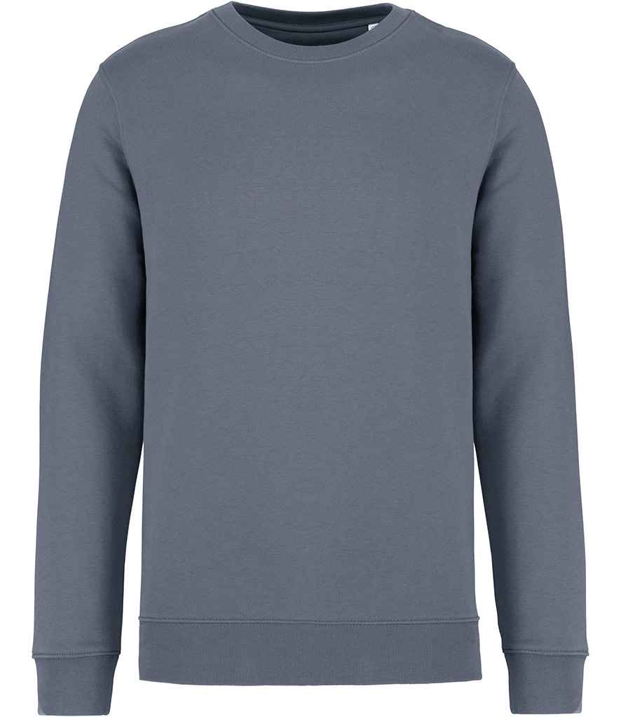 native spirit native spirit unisex crew neck sweatshirt - mineral grey (ns400)