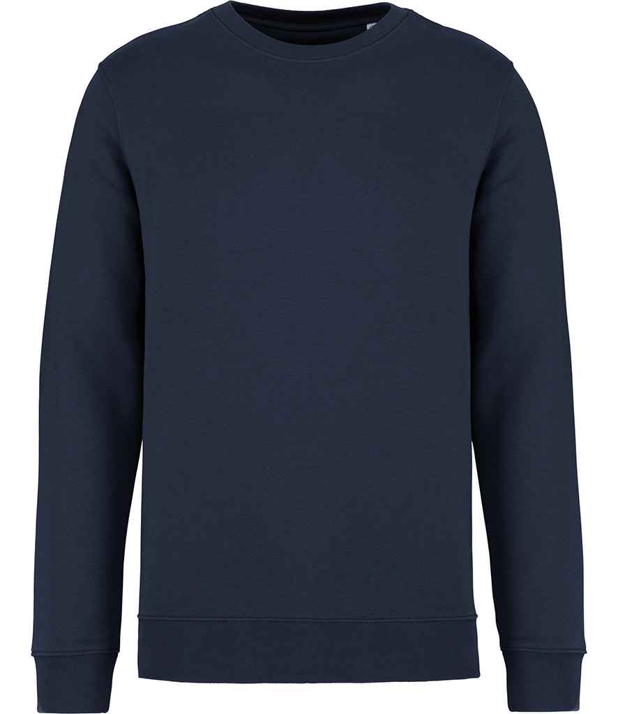 native spirit native spirit unisex crew neck sweatshirt - navy (ns400)