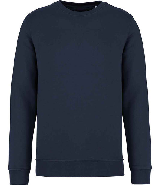 native spirit native spirit unisex crew neck sweatshirt - navy (ns400)
