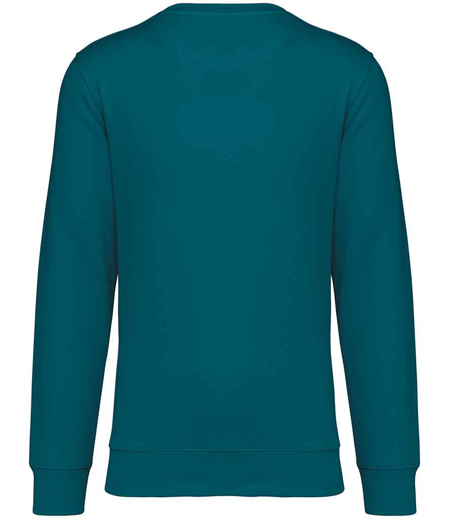 native spirit native spirit unisex crew neck sweatshirt - peacock green (ns400)