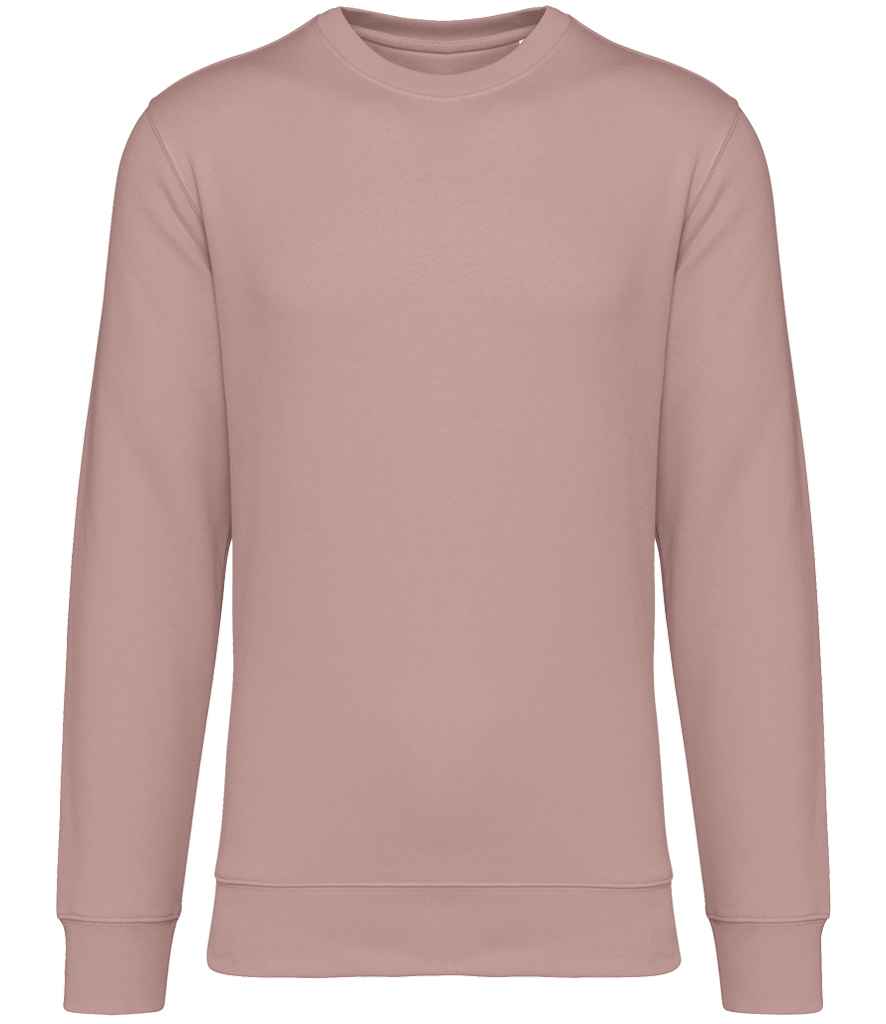 native spirit native spirit unisex crew neck sweatshirt - petal rose (ns400)
