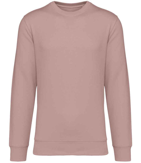 native spirit native spirit unisex crew neck sweatshirt - petal rose (ns400)