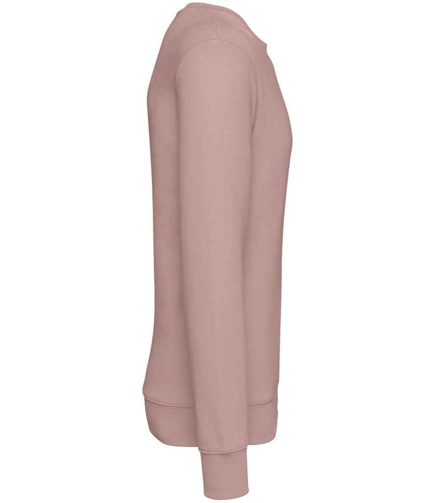 native spirit native spirit unisex crew neck sweatshirt - petal rose (ns400)