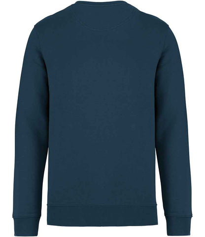 native spirit native spirit unisex crew neck sweatshirt - peacock blue (ns400)