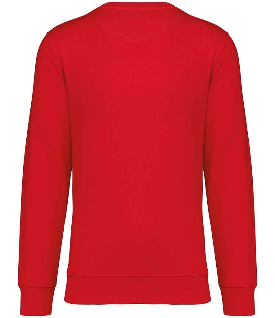native spirit native spirit unisex crew neck sweatshirt - poppy red (ns400)