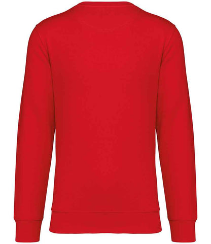 native spirit native spirit unisex crew neck sweatshirt - poppy red (ns400)