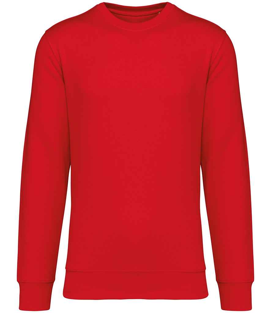 native spirit native spirit unisex crew neck sweatshirt - poppy red (ns400)