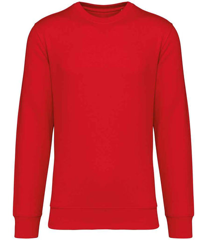 native spirit native spirit unisex crew neck sweatshirt - poppy red (ns400)