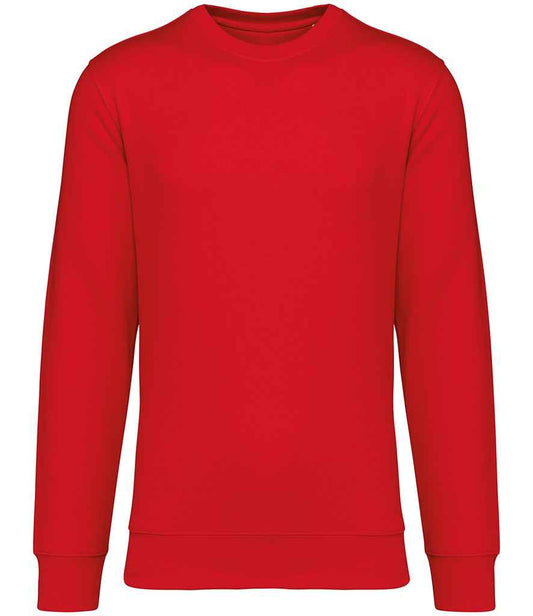 native spirit native spirit unisex crew neck sweatshirt - poppy red (ns400)