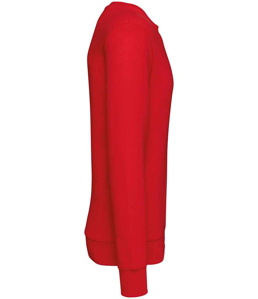 native spirit native spirit unisex crew neck sweatshirt - poppy red (ns400)