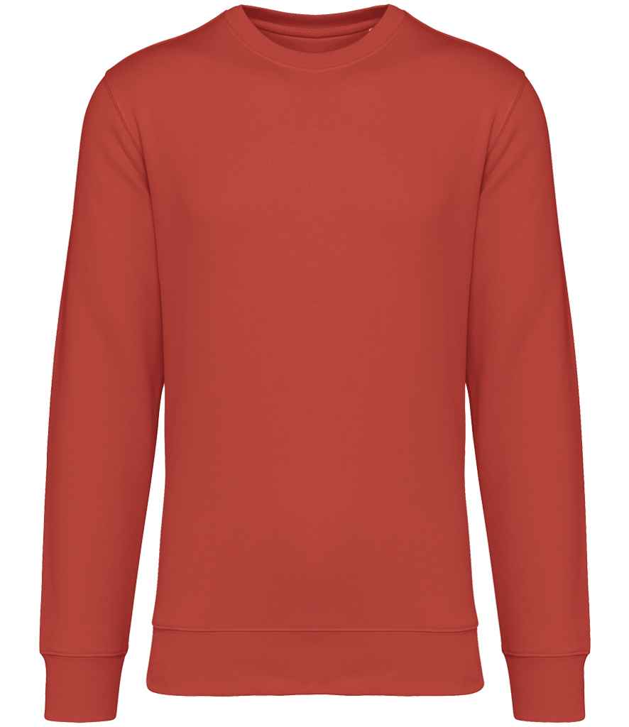 native spirit native spirit unisex crew neck sweatshirt - paprika (ns400)