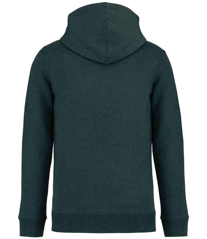 native spirit native spirit unisex heavyweight hooded sweatshirt - amazon green heather (ns401)