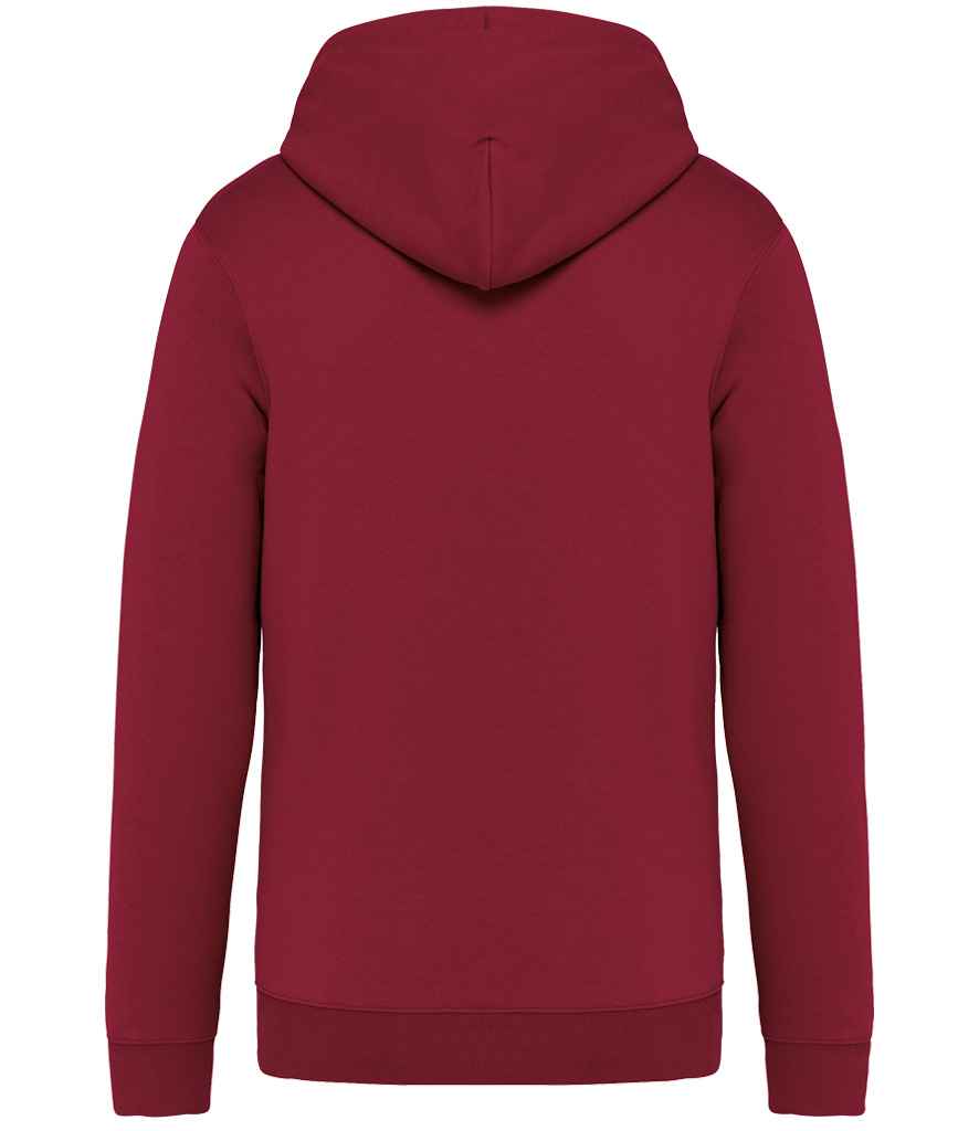 native spirit native spirit unisex full zip hoodie - hibiscus red (ns402)