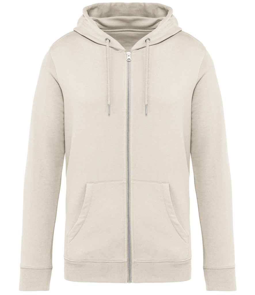 native spirit native spirit unisex full zip hoodie - ivory (ns402)