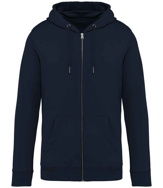 native spirit native spirit unisex full zip hoodie - navy (ns402)