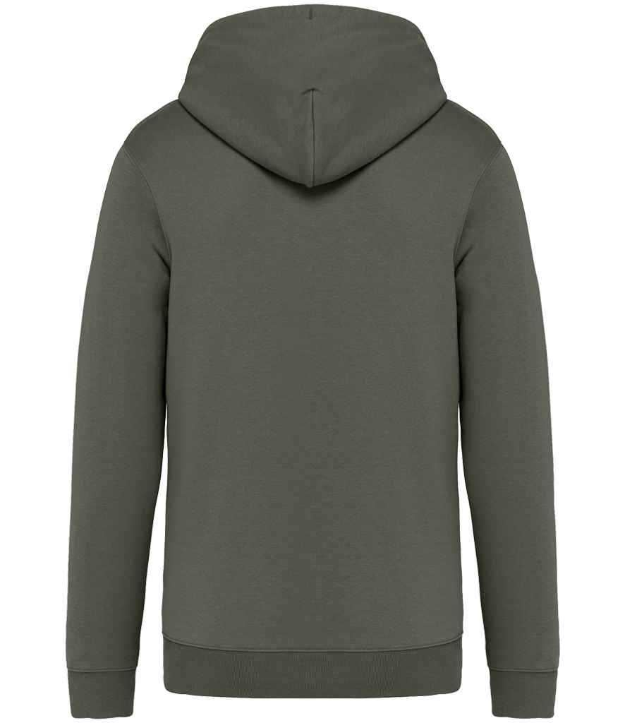 native spirit native spirit unisex full zip hoodie - organic khaki (ns402)